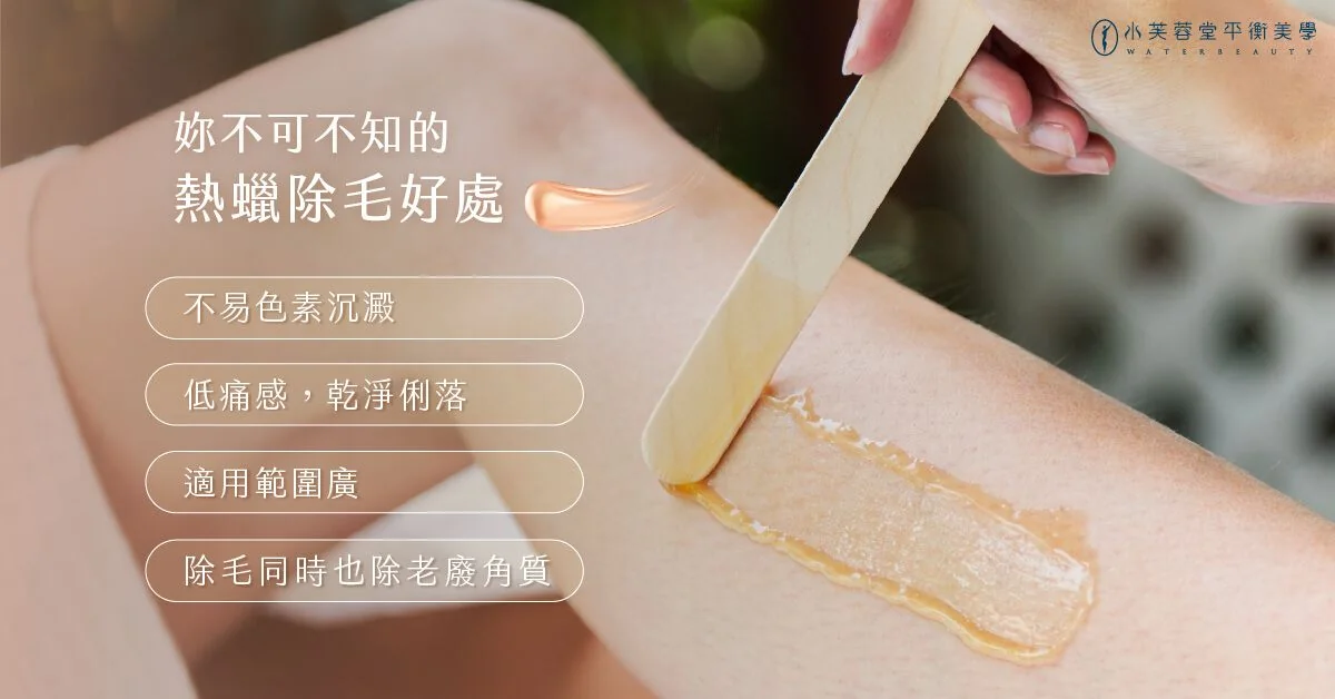 天然熱蠟除毛 水芙蓉堂天然熱蠟除毛