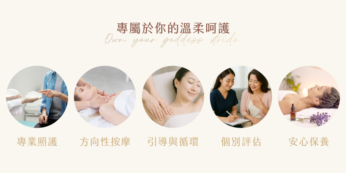 隆乳術後按摩（術後美胸）
